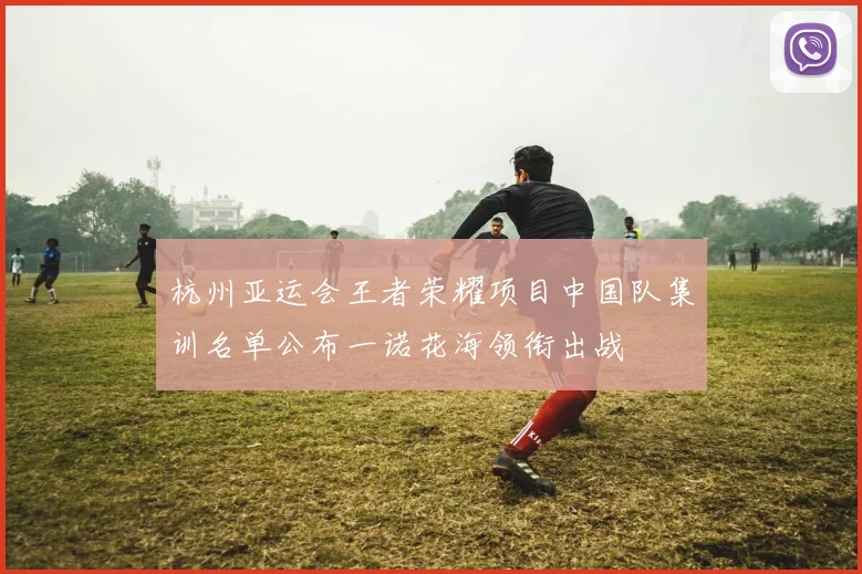 杭州亚运会王者荣耀项目中国队集训名单公布一诺花海领衔出战